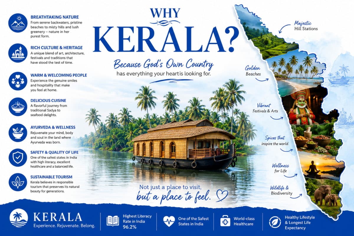 Why Choose Kerala For Holidays