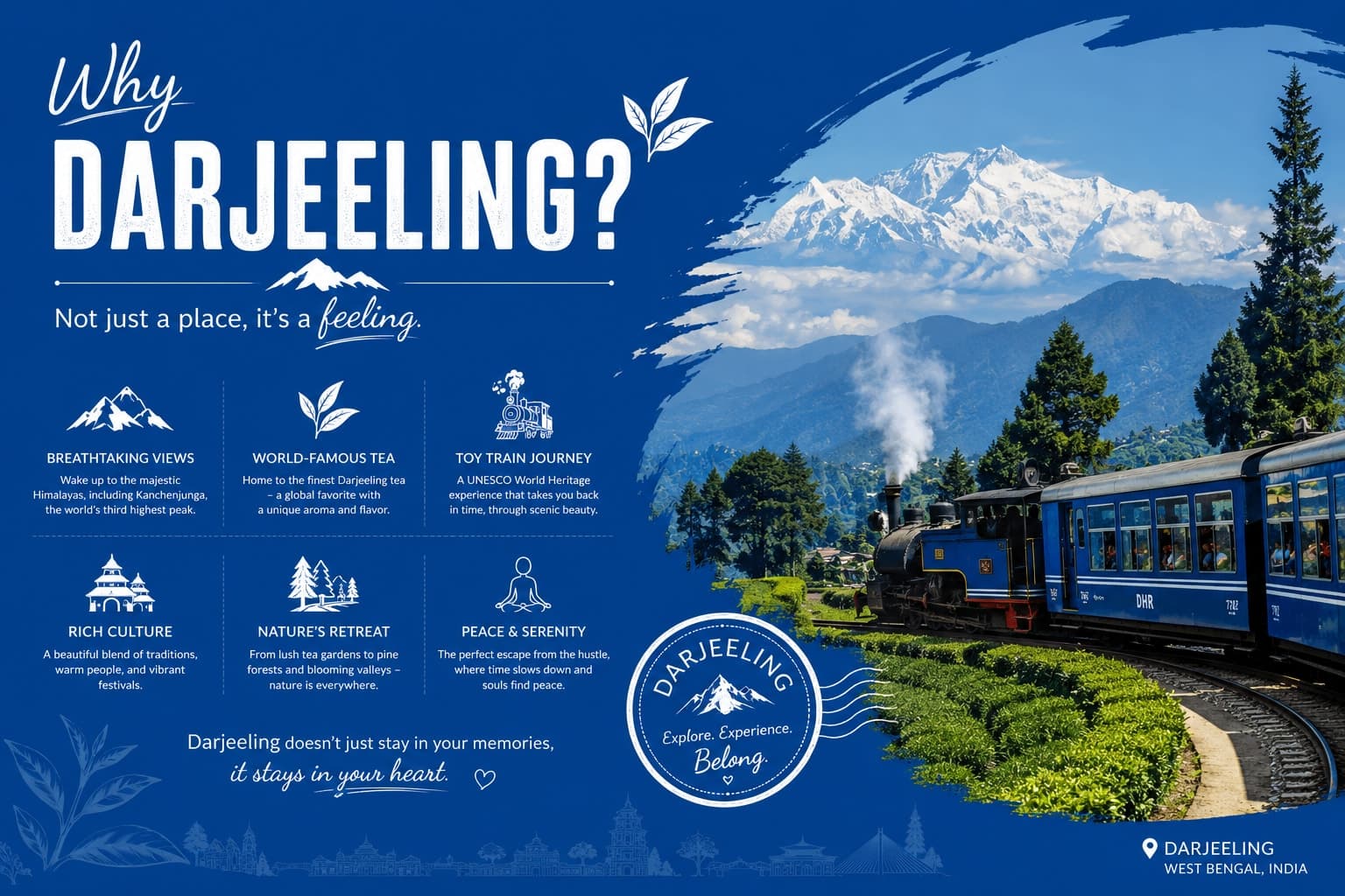 Why Choose Darjeeling For Holidays