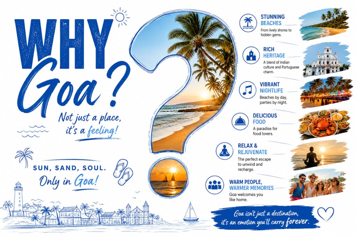 Why Choose Goa For Holidays