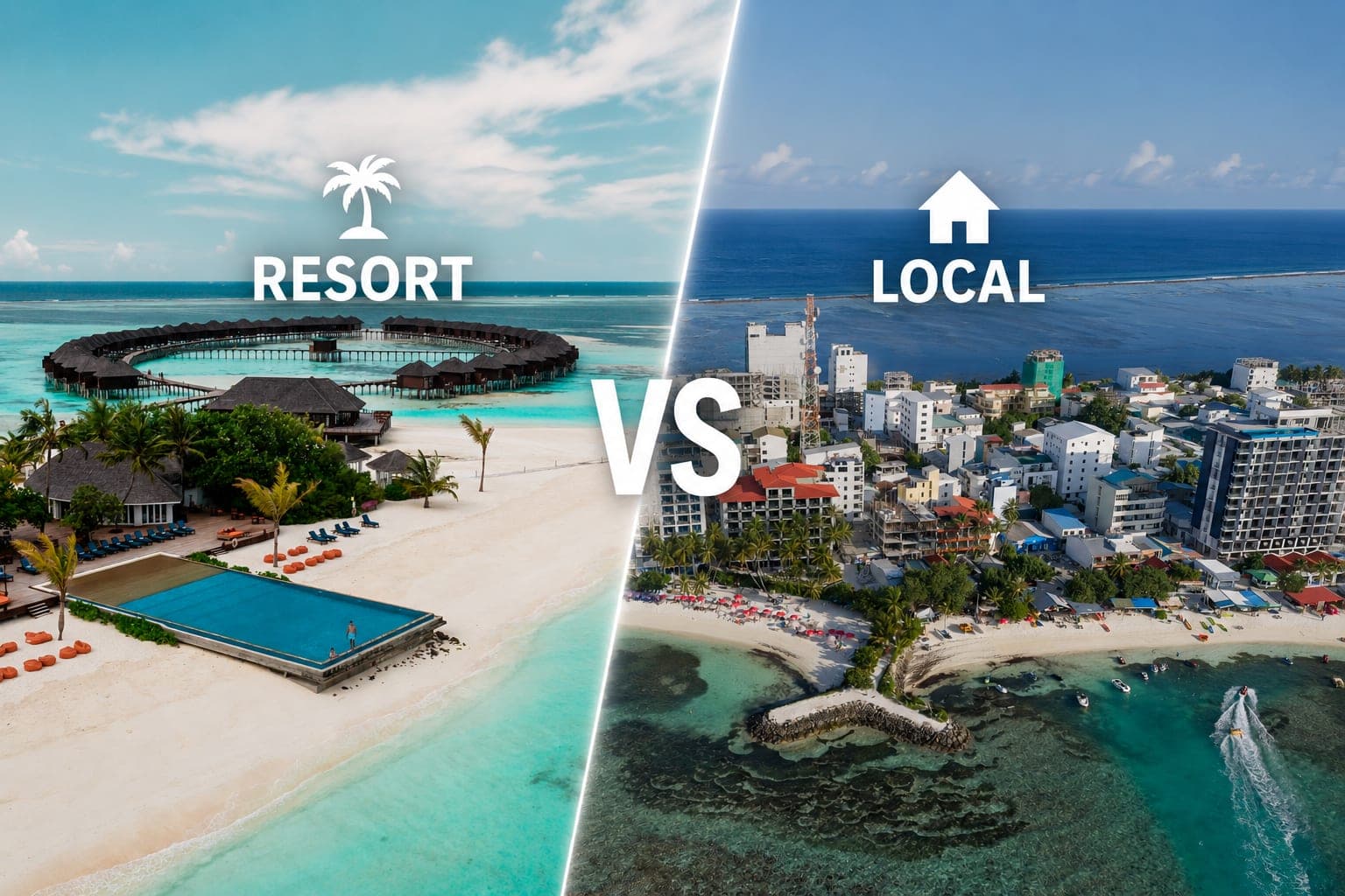 Maldives Dual Experience: Local Island & Resort